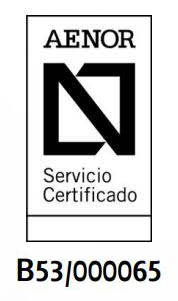 Certificado AENOR - carnetconducironline.com